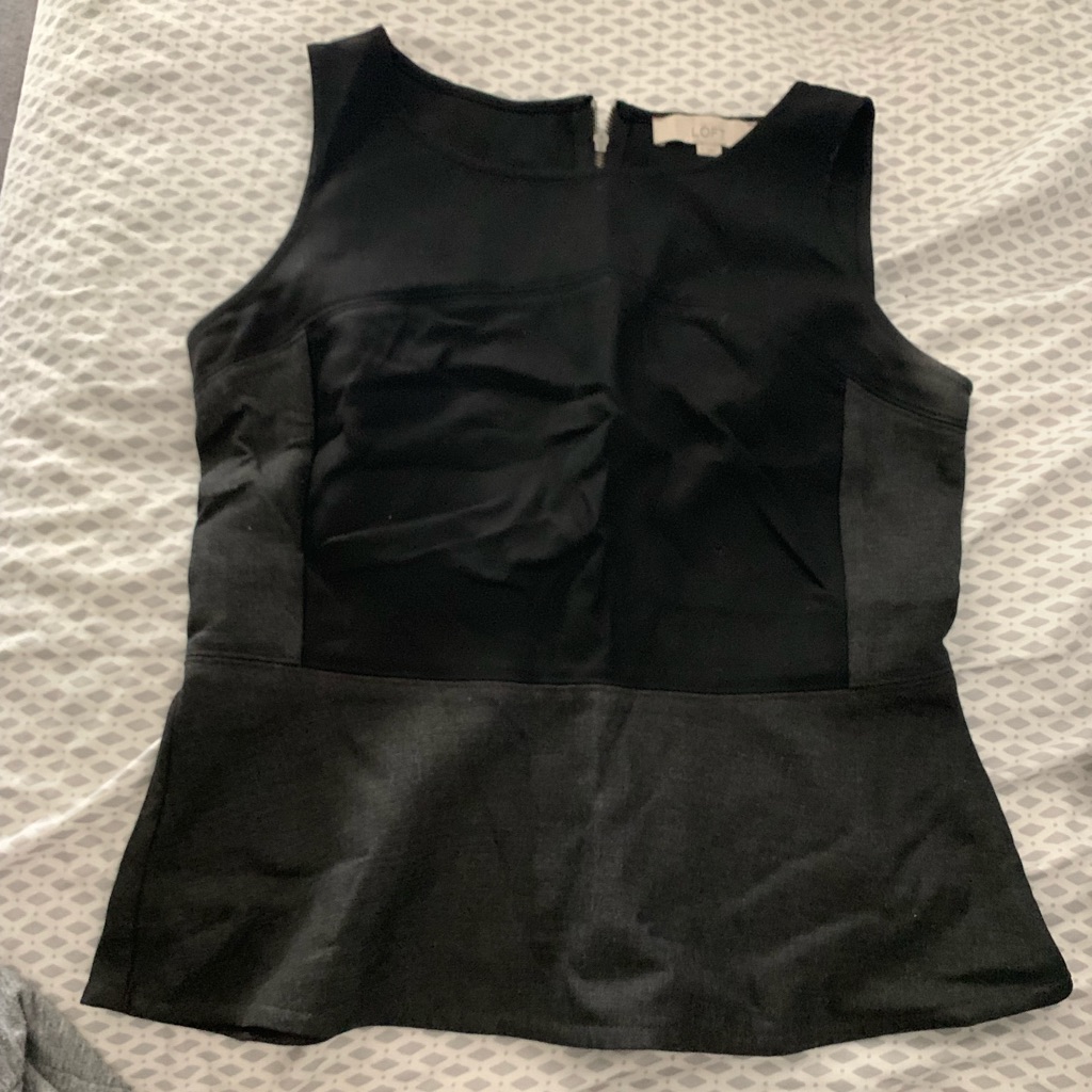 Loft Peplum Top